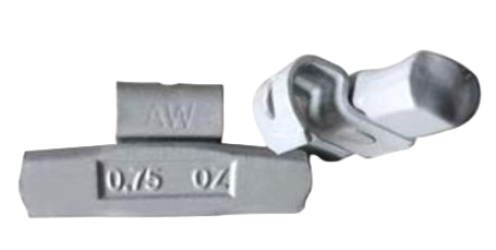 FE ADHESIVE WHL WEIGHTS 2.25 OZ 1.MATERIAL: STEEL