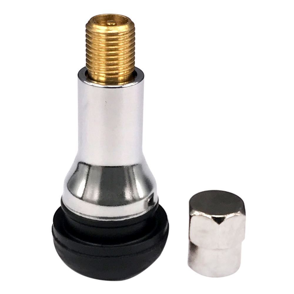 VALVE STEM RUBBER 0.453 RIM HOLE 1.25 LENGTH TR413